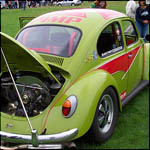 Green VW Beetle with Australian trim and Fuchs wheels NMM35E