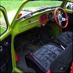 Green VW Beetle with Australian trim and Fuchs wheels NMM35E