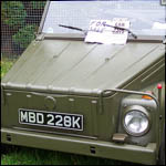 Green VW Trekker MBD228K