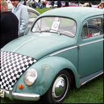 Blue VW Beetle GDP356