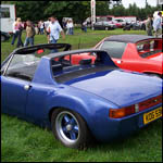 Blue Porsche 914 KOG53W