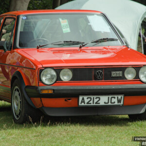 A212JCW Mars Red VW Golf Mk1 GTI Campaign