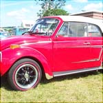 Red VW Beetle 1303 Cabrio