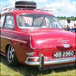 Red VW Type 3 Notchback BB2960