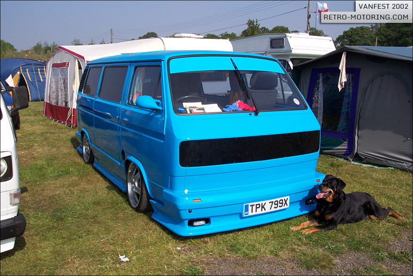 Blue VW T3 Custom TPK799X