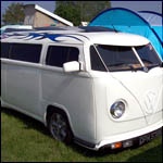White VW Type 2 