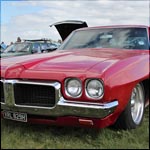 Red Pontiac VRL829H