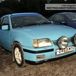 Blue Vauxhall Astra Mk2 GTE G469MTU