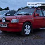 Red Vauxhall Nova K216TDV
