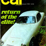 CAR Magazine, January 1968 cover