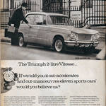 Triumph 2-litre Vitesse Advert