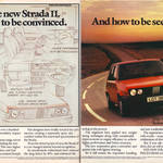 Fiat Strada II Advert