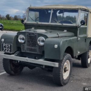 Spotted Land Rover Classic PSY 722